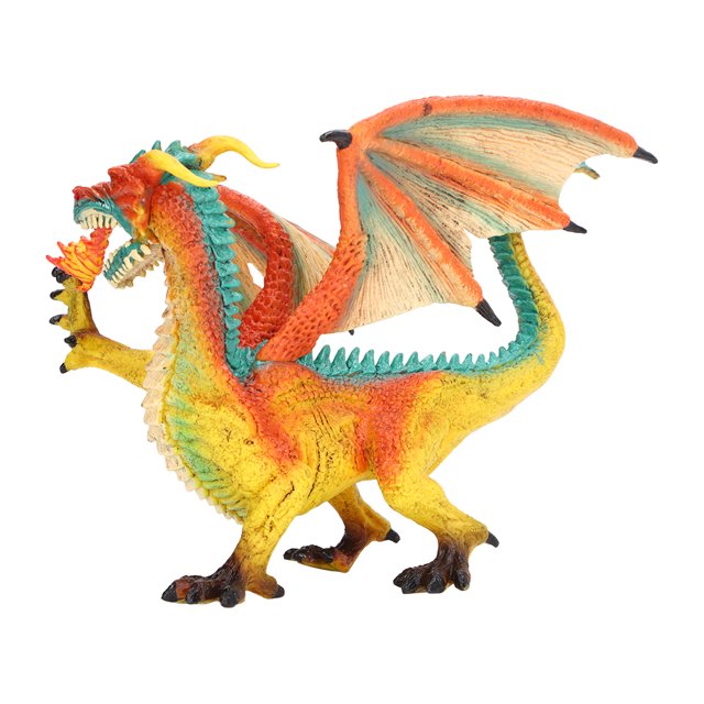 Modèle de Collection de Dragon, Jouet de Collection de Dragon en Plastique Robuste et Coloré Jouet de Modèle de Dragon pour 3 Ans au-Dessus