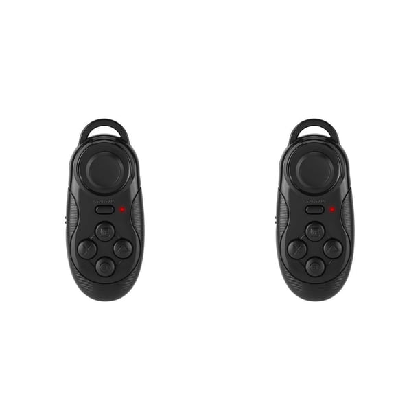 Seitruly 032 VR Gafas Inalámbrico Bluetooth Control Remoto VR Gamepad Joystick PC Joypad Negro Negro 7.3x3.1x1.3 cm 2piezas