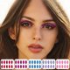 thumbnail image 2 of Disposable Temporary Eye Tattoo Stickers Waterproof DIY Flash Eyeshadow Eyeliner Face Sticker Makeup Tool, 2 of 7