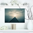 thumbnail image 1 of Promenade Sombre dans la Mer Bleue - Impression sur Toile de Pont, 1 of 3