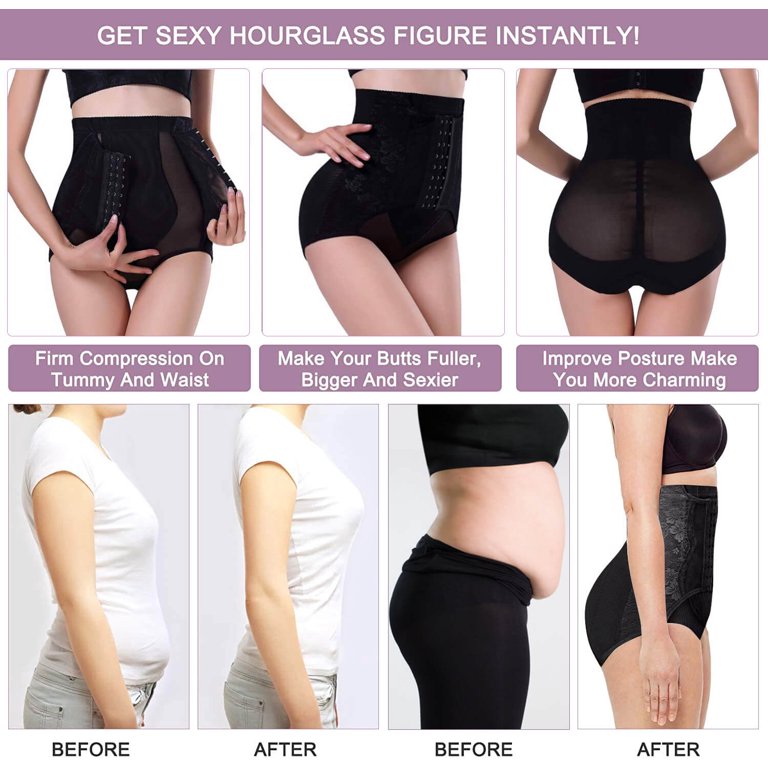 VASLANDA Tummy Control Panties for Women Shapewear Butt Lifter