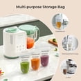 thumbnail image 4 of Momcozy Breastmilk Storage Bags 120 Ct, Temp-Sensing Discoloration Breastfeeding Storage Bag 6oz/180ml, 4 of 15