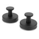 thumbnail image 5 of Ganchos de Túnica de Baño, Gancho de Taza de Succión 2pcs Fácil de Instalar Acero inoxidable para el espejo de la Puerta de Vidrio, 5 of 7