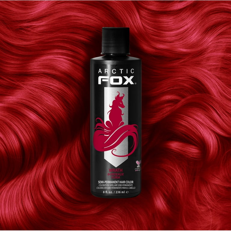 Arctic Fox Wrath Semi-Permanent Hair Dye, Hydrated Vegan and