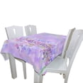thumbnail image 3 of EREHome Purple Tablecloths Lavender Table Cloth Top Decoration 60x120 inches, 3 of 5
