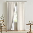 thumbnail image 1 of Cortinas Vision Home de lino natural plisado y opaco, 1 of 9