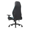 thumbnail image 6 of Furniture of America Aguil Faux Leather Adjustable Gaming Chair in Black & Blue, 6 of 12
