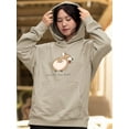 thumbnail image 2 of Cute Corgi Love Me . Hoodie Women -Image by Shutterstock, Female x-Large, 2 of 4