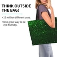 thumbnail image 2 of Disketp Green Sparkling Bolsa Tote Estampada para Mujer, Bolso de Hombro y de Mano para Compras y Viajes, 2 of 8