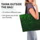 thumbnail image 2 of Balery Green Sparkling Bolsa Tote Estilo Estético con Cremalleras, Bolsa de Hombro, Bolsa de Compras Grande y Plegable, 2 of 8
