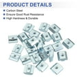 thumbnail image 3 of Uxcell Sliding t Nuts, Hammer Head Fastener Nut Thread t Slide Drop in Nuts for European Standard M4, 3 of 7
