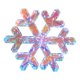 thumbnail image 2 of XWSHYW Decoraciones Navideñas Caja de Regalo de Navidad y Película de Pvc, Luminosa, Colorida, Decoración Navideña, Árbol de Navidad, Copo de Nieve Colgante, 2 of 5