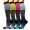 4Colors, variant on 4 Pairs Medical Sport Copper Compression Socks for Women & Men Circulation 15-20 mmHg is Best Support for Athletic Running Cycling, Nursing, Travel - Gradient Colors