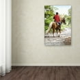 thumbnail image 3 of Trademark Fine Art 'Horse Rider' Canvas Art by The Macneil Studio, 3 of 3