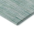thumbnail image 3 of Addison Rugs Mayfield Premium Machine Washable Transitional Stripes Turquoise Rectangle Rug, 10' X 14' Machine Washable Transitional Stripes Turquoise Oversized Sherpa Throw Blanket, 3 of 6