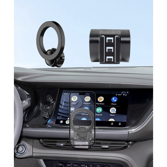 MaserWeller Car Phone Holder for 2021-2023 Buick Envision Accessories, 360° Rotation Phone Mount Compatible with MagSafe, Cell Phone Holder Does Not Affect Air Vent