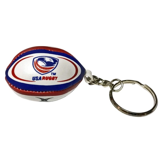 Gilbert USA Rugby Ball Keyring