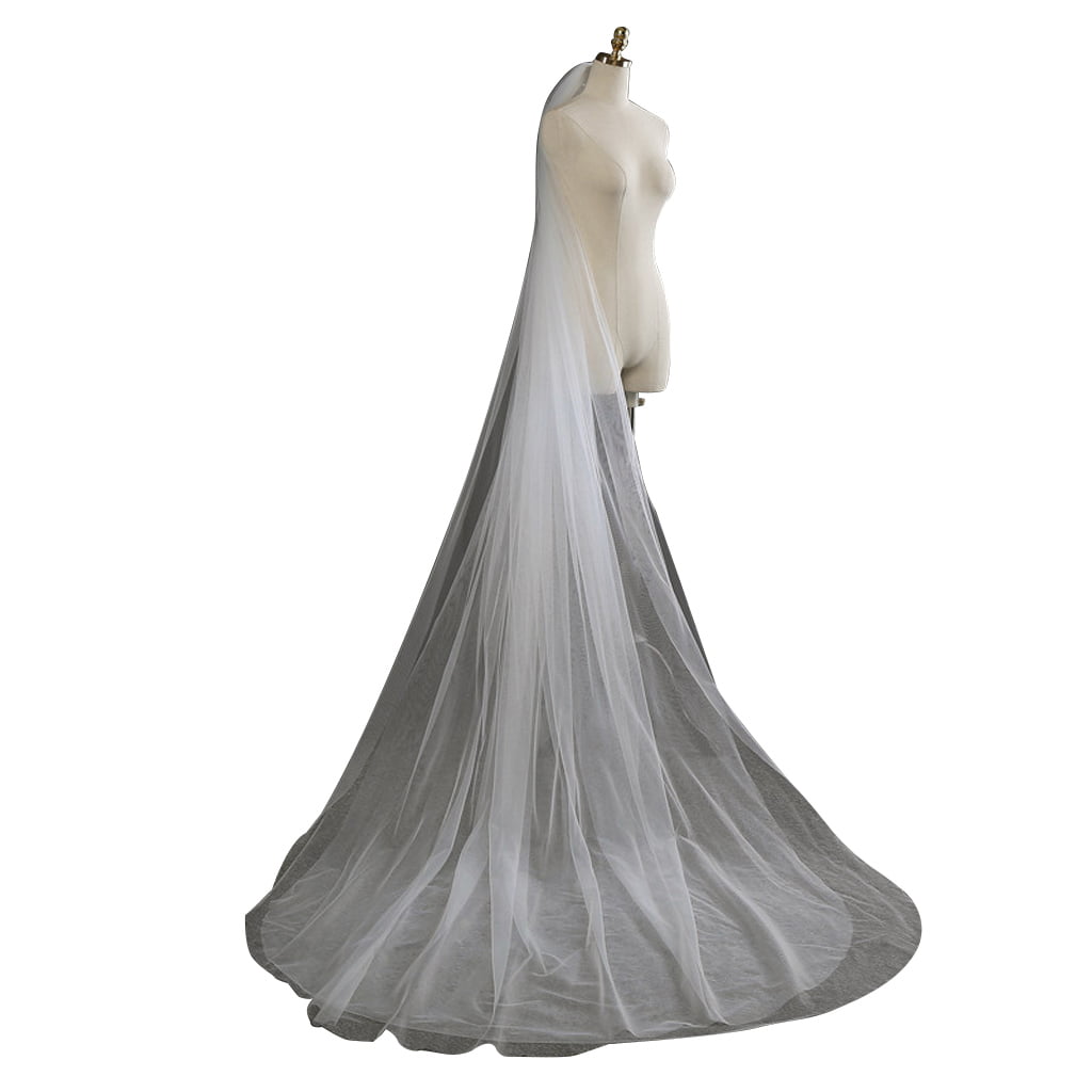 3M Elegant Wedding Veils Bride 1 And 2 Layers Bridal Wedding Veil Accessories 