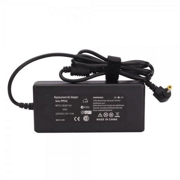 90W AC Battery Charger for Asus B43j-b1b G1S M50VN N61Vn-A1 U43J X83vp-a1 US Cord