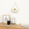 thumbnail image 2 of hometrends Prouve Geometric Metal Wall Shelf, 2 of 6
