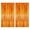 gold, variant on 2 Pcs/Set Orange Metallic Tinsel Foil Fringe Curtains, Party Streamer Backdrop Decoration For Birthday,Graduation And New Year Eve