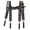 SP-W14-G, variant on Work Suspenders Tool Belt Suspenders with Large Moveable Phone Holder, Pencil Holder, Adjustable Size Padded Suspenders