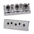 thumbnail image 3 of Tuerca de bloqueo de cuerda de sistema de puente de trémolo 43mm para guitarra eléctrica shamjiam Plata, 3 of 6