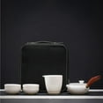 thumbnail image 6 of Chinese Tea Cup Ceramic Porcelain Portable Travel Tea Pot And Cup Set Kung Fu Tea Set Tea Ceremony Set, 6 of 6