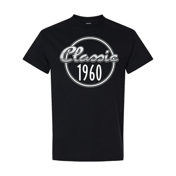 Inktastic Classic 1960 Birth Year T-Shirt