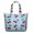 White-495, variant on Golden Pineapple Pattern Carry-On Bag - Lightweight & Spacious Weekender Tote with Reinforced Handles for Travel