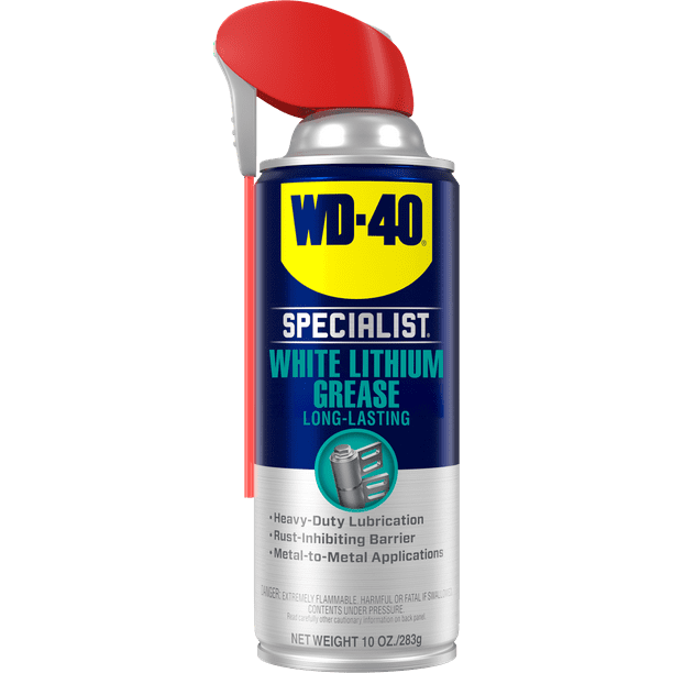 Wd 40 Specialist White Lithium Grease, Best Lithium Garage Door Lubricant