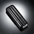 thumbnail image 1 of Black Carbon Fiber 2-Cigar Case Lightweight Cigar Storage Tube Holder Travel Cigar Humidor for up to 57 Ring Gauge Cigars, 1 of 5