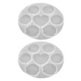 thumbnail image 1 of 2Pcs Phone Grip Molds Epoxy Resin Mold Irregular Phone Grip Mould Silicone Molds, 1 of 7