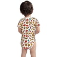 thumbnail image 6 of Rocae Hot Dog Pizza for Baby Climbing Clothes Soft Baby Romper for Active Infants Comfortable and Breathable Crawling Jumpsuit Unisex Baby Outfit 6 Months, 6 of 8