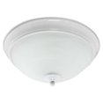 thumbnail image 1 of Efficient Lighting EL-810-218-W Classical Flushmount  Powder Coated White Finish with Alabaster Glass  Energy Star Qualified, 1 of 1