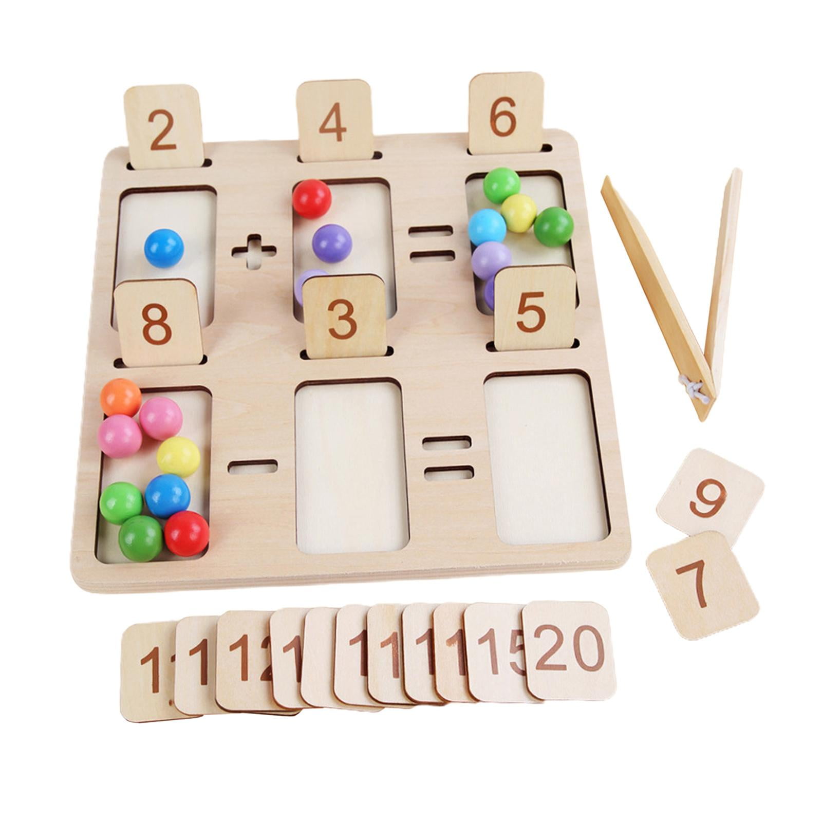 Details about   11Digits 17 Digits Children Plastic Calculating Beads Early Learning Puzzle Toys 