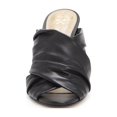 thumbnail image 3 of Vince Camuto Clarstie Black High Heel Open Toe Slip-On Dress Sandals Mules (Black Mestico, 8), 3 of 6