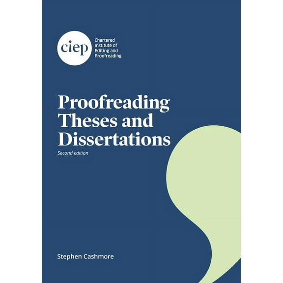 Proofreading Theses and Dissertations, (Paperback)