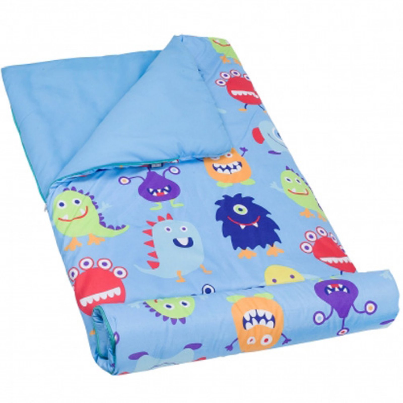 Olive Kids Monsters Microfiber Sleeping Bag