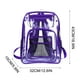 thumbnail image 3 of Baúles de almacenamiento, organizadores de armario y almacenamiento, mochila transparente resistente con compartimento grande para portátil, mochilas de plástico para la escuela, estadios, seguridad,, 3 of 4