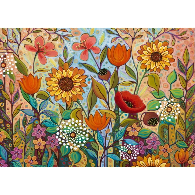 Rompecabezas Ceaco Peggy's Garden Joy in The Morning, 1000 piezas