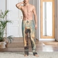 thumbnail image 2 of Naloa Sunshine Cloud Kitten Pajama Pants Men, PJ Bottoms, Sleep & Lounge Pants-X-Large, 2 of 6