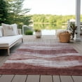 thumbnail image 6 of Addison Rugs Chantille Indoor/Outdoor Transitional Swirls Blush Washable Rectangle Rug, 10' x 14', 6 of 6