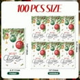 thumbnail image 2 of 100 PCS Christmas Paper Napkins, Disposable Xmas Ornament Bathroom Guest Hand Towels Holiday Dinner Napkins Decorative for Winter Kitchen Birthday Wedding Decoration (Christmas), 2 of 14