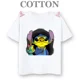 thumbnail image 5 of Camiseta de manga corta de algodón 100% para niños, camiseta informal de verano con dibujos animados de Anime de Disney de los años 90, regalo Kawaii para niños y niñas, 5 of 5