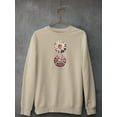 thumbnail image 3 of Echinus Esculentus Jest Sweatshirt Women -Annie Warren Designs, Female Large, 3 of 4