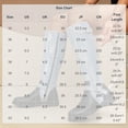 thumbnail image 3 of Xfvqtps Knee High Boots for Women Faux Denim Side Zipper Buckle Strap Block Low Heel Tall Boots, 3 of 9