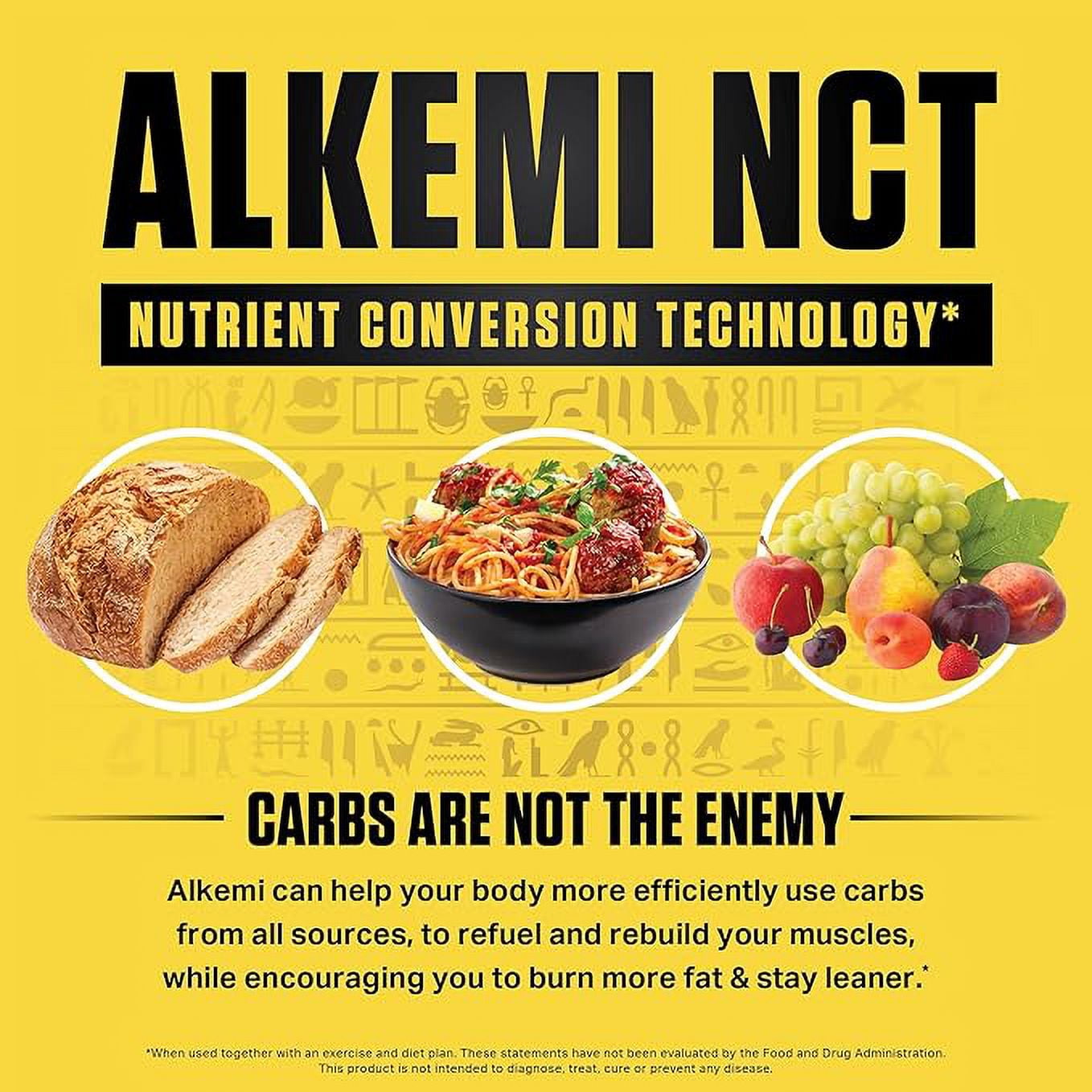 Ambrosia Alkemi NCT - Support Agent with Berberine, ProCynCi Cinnamon Extract, Chromium Picolinate, InSea2, and GlucoVantage