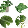 thumbnail image 5 of 3 Pack Mini Fake Potted Artificial Plants Faux Plants Indoor Farmhouse Greenery Decor for Shelf Bathroom Table Centerpiece Home Office Decoration A, 5 of 5