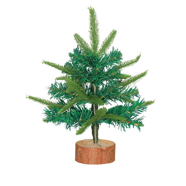 Cheapark White Flocked Mini Christmas Tree - Snowflake Accents Realistic Texture, Tabletop & Party Scene Decor, Perfect for Holiday Home & Christmas Gathering Tables